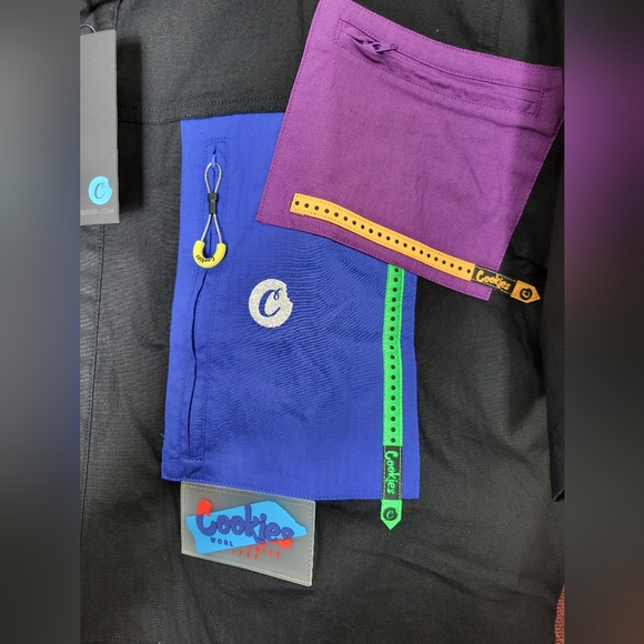 Cookies All Conditions Button-up Short Sleeve Men's Size 2XL - Picture 3 of 4